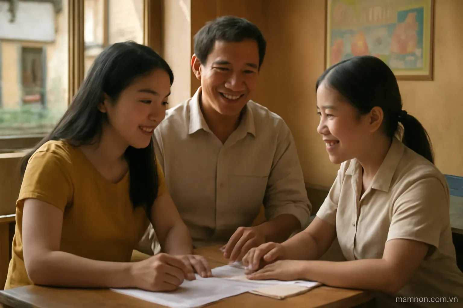 Bé khóc không chịu đi học mầm non: nguyên nhân và cách xử lý