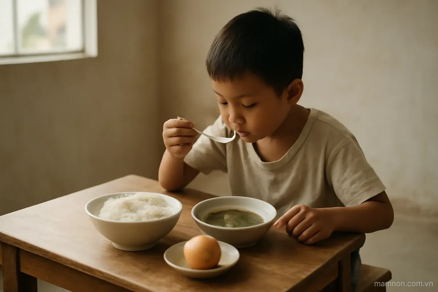 Bữa sáng trước khi đi lớp: đủ mà không cầu kỳ