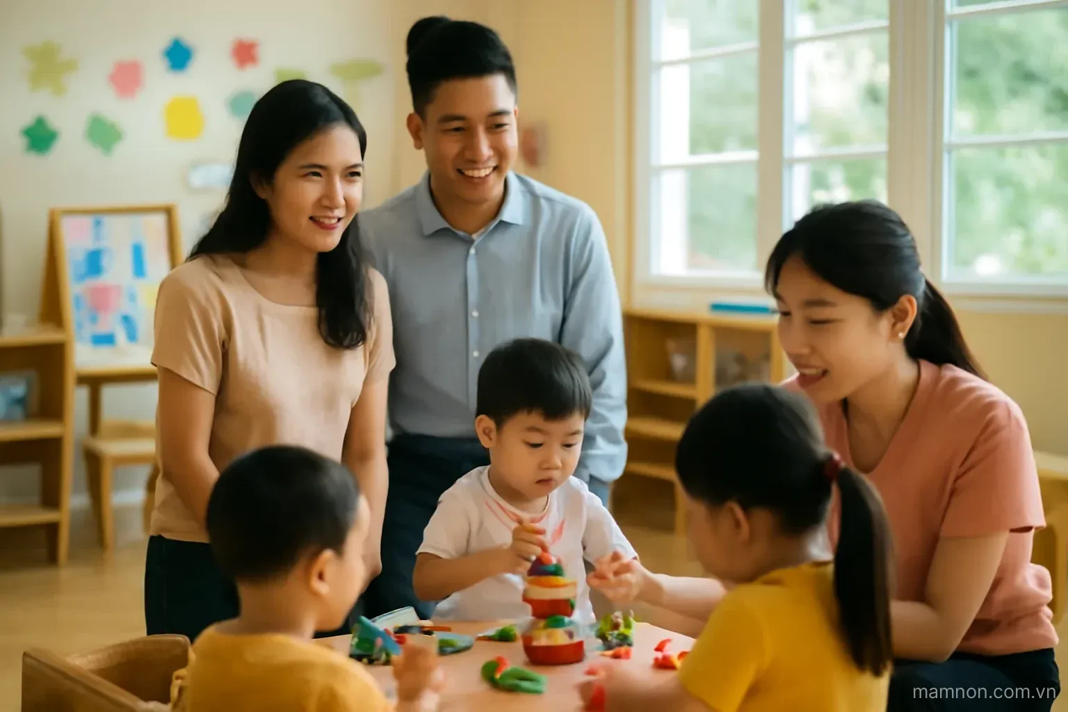 Những câu hỏi quan trọng khi tham quan trường mầm non: Hướng dẫn chọn trường phù hợp cho con