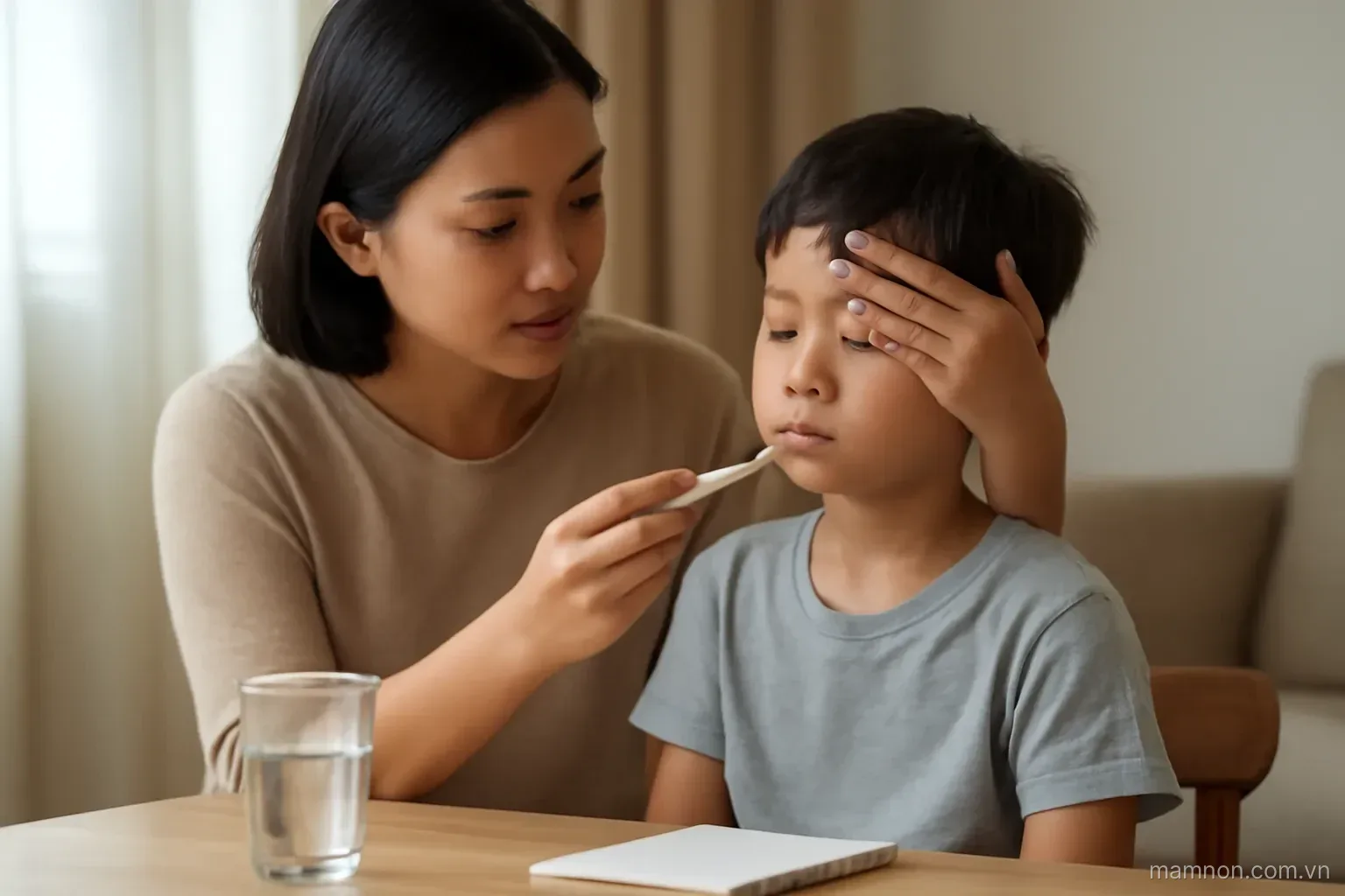Con hay ốm vặt khi đổi mùa và chuyện dùng kháng sinh