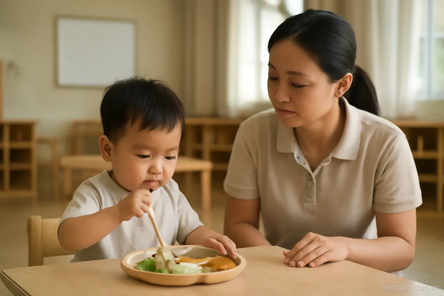 Con kén ăn ở lớp: nhìn cho đúng và làm gì ở nhà