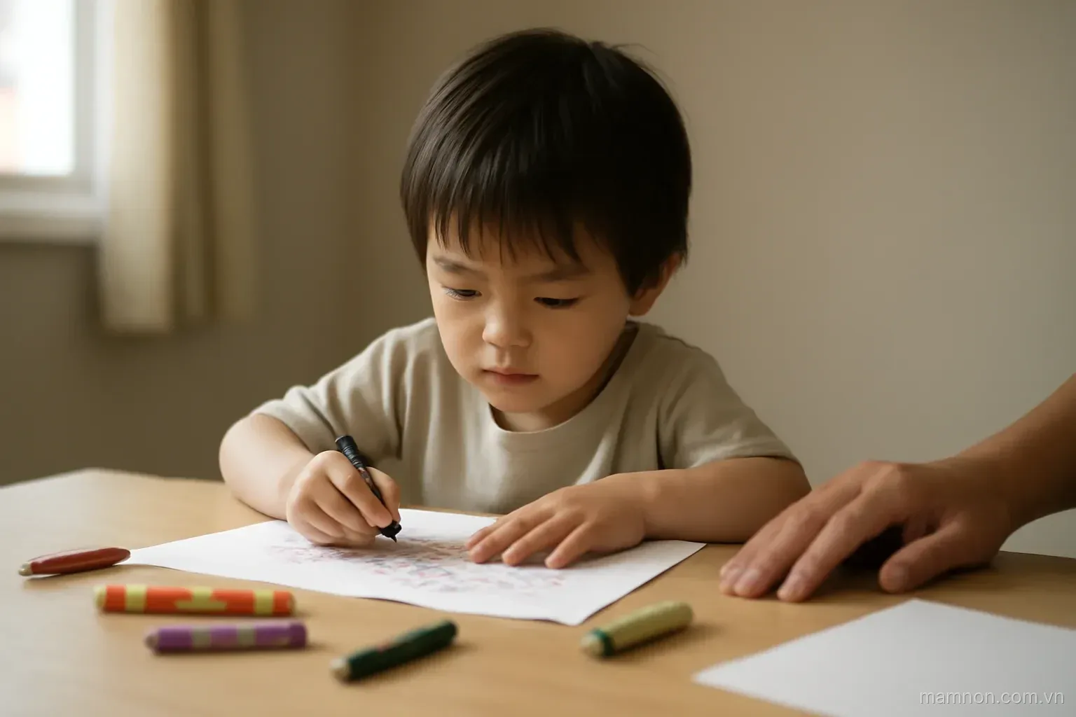 Con thuận tay trái: có nên ép đổi tay không