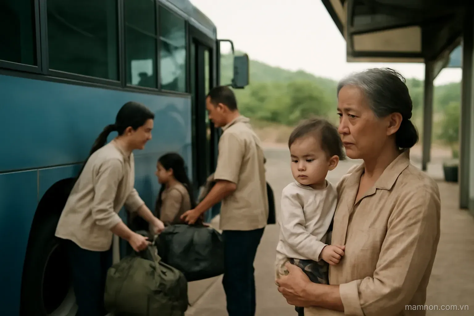 Đi làm thuê theo mùa: cho con theo hay để con ở lại