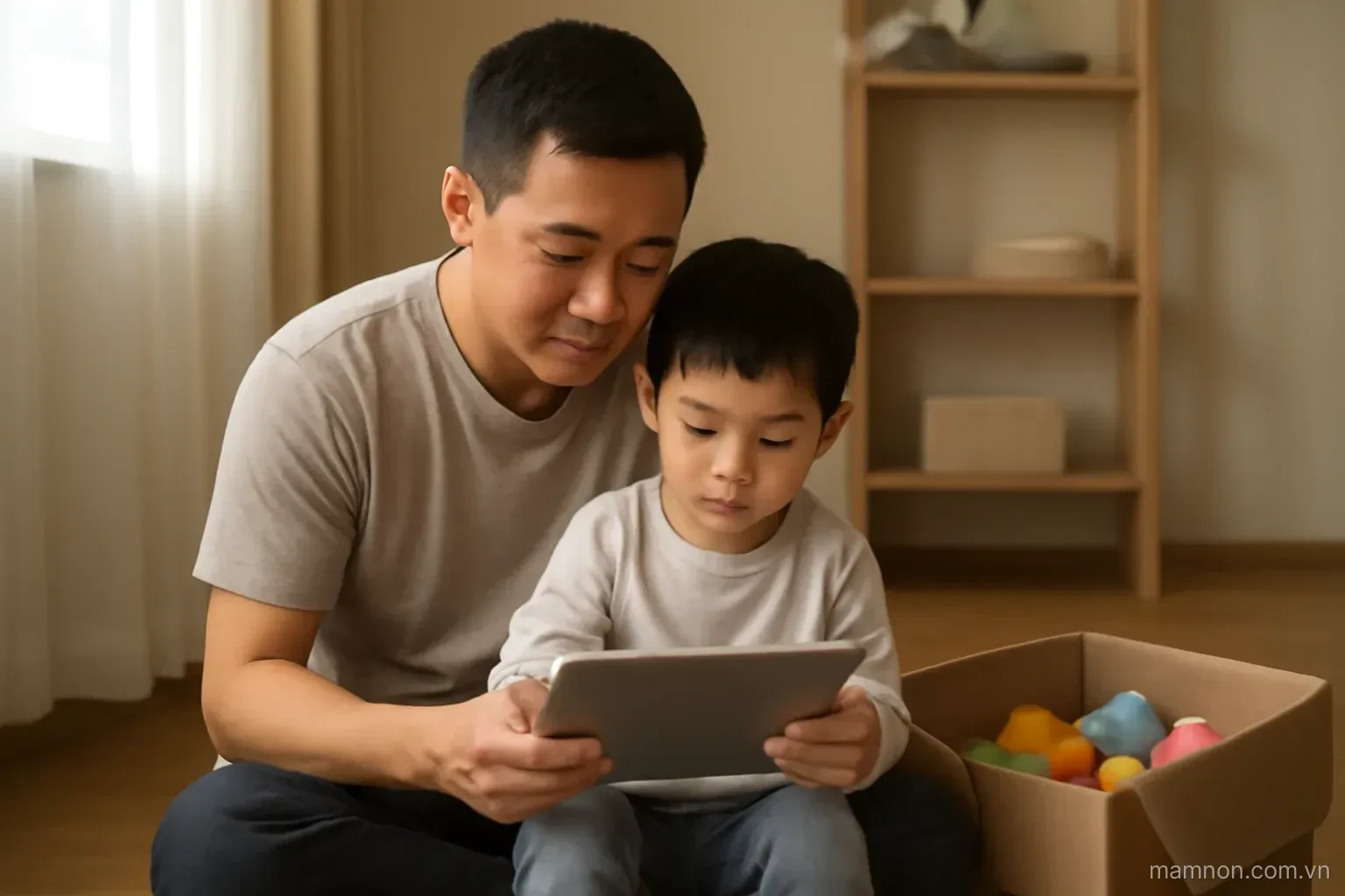 Điện thoại và tivi ở tuổi mầm non: giới hạn thế nào cho thực tế