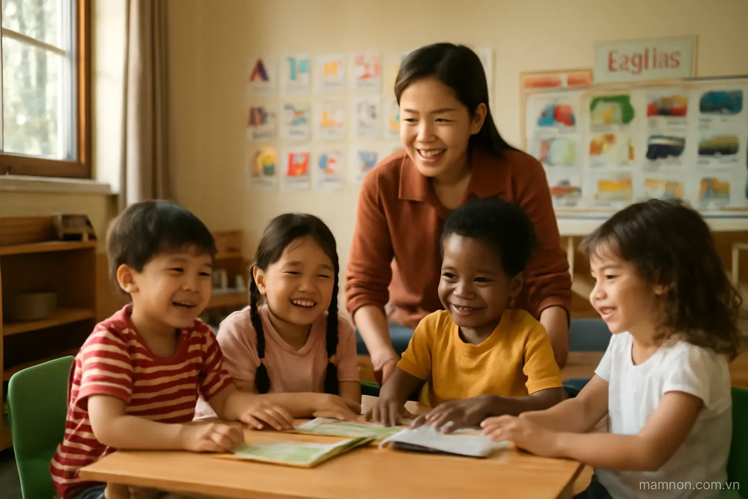 Giáo viên nước ngoài trong trường mầm non: vai trò, lợi ích và lưu ý