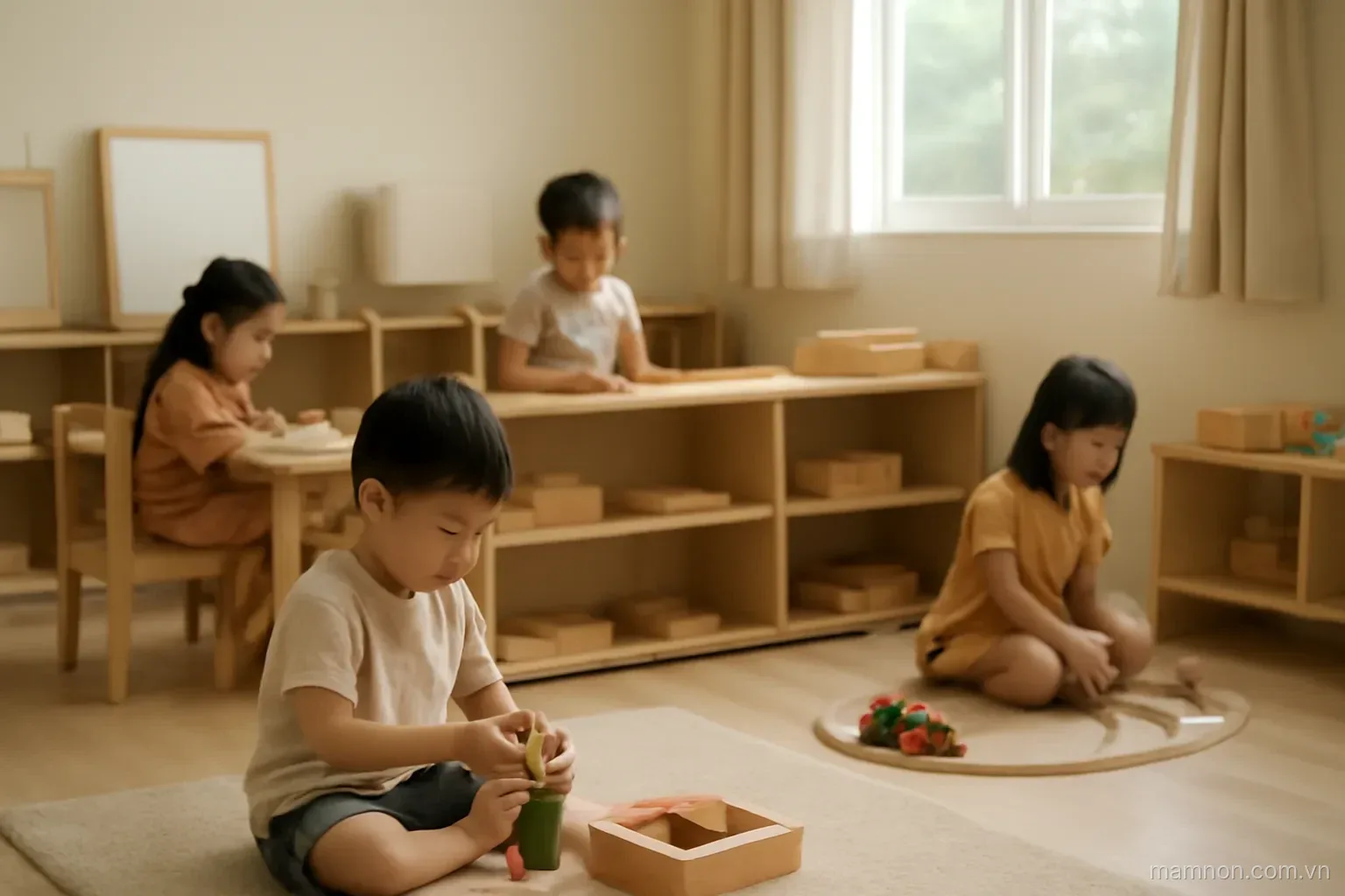Hoạt động góc trong lớp mầm non: bố trí, luân phiên và quan sát