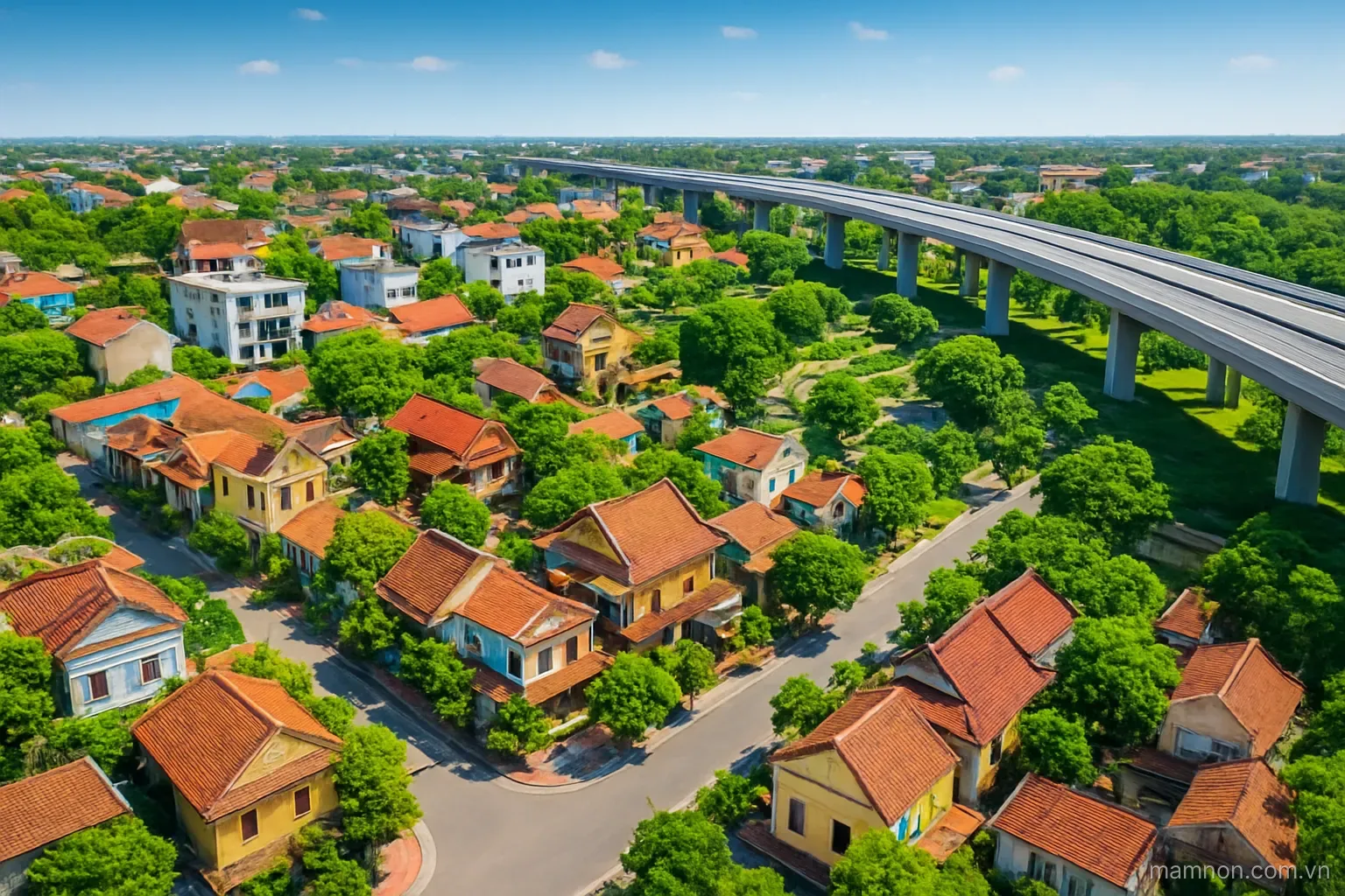 Trẻ mầm non tại Huyện Hoài Đức