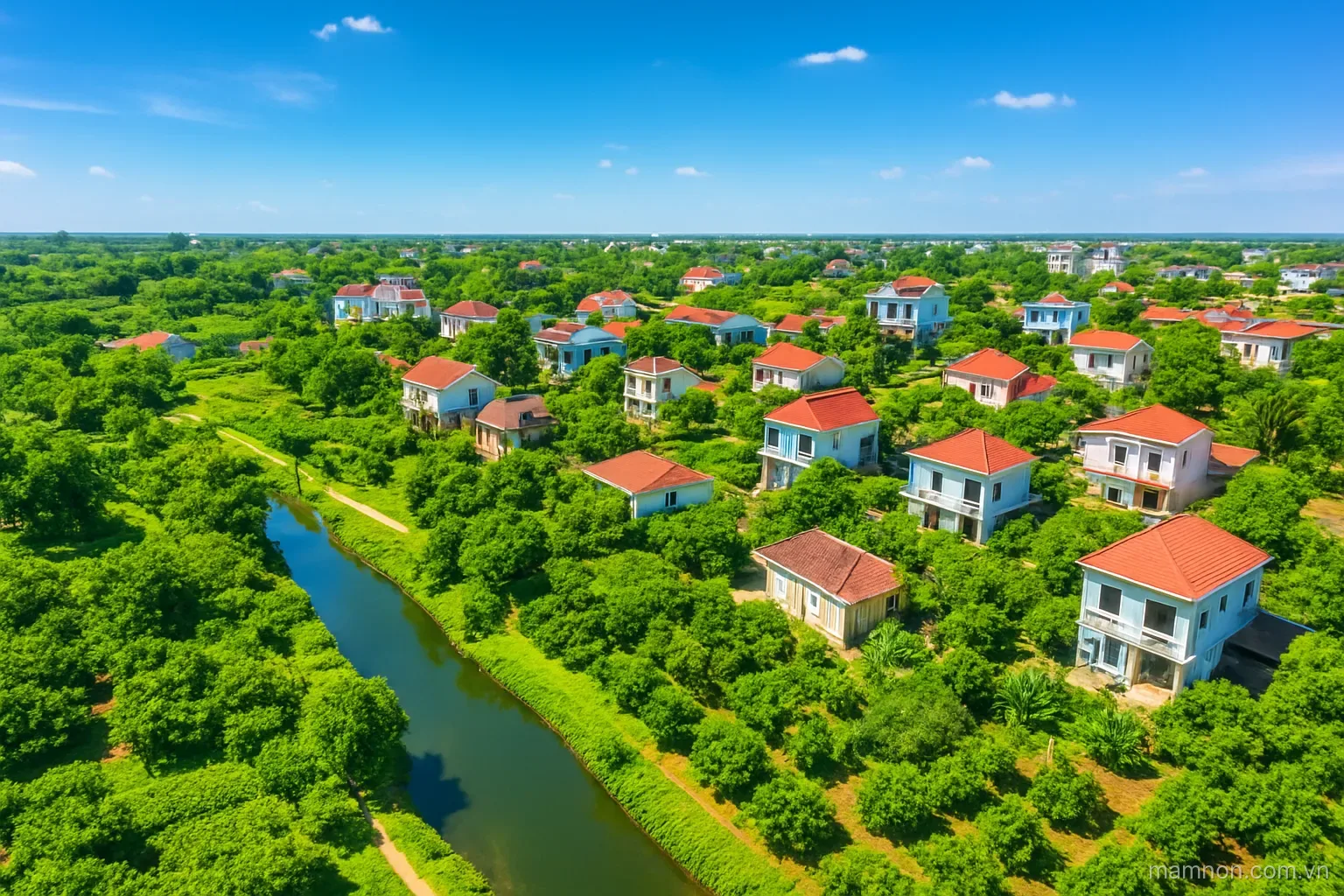 Trẻ mầm non tại Huyện Hóc Môn