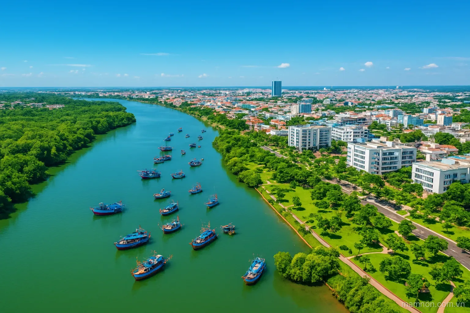 Trẻ mầm non tại Huyện Nhà Bè