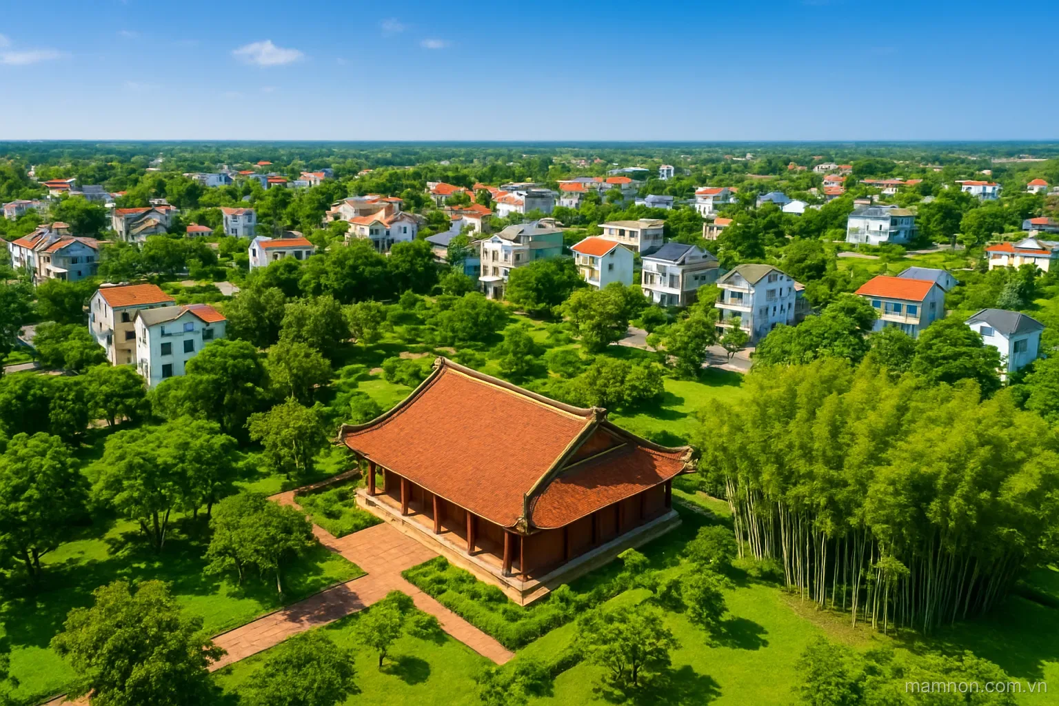 Trẻ mầm non tại Huyện Thanh Oai