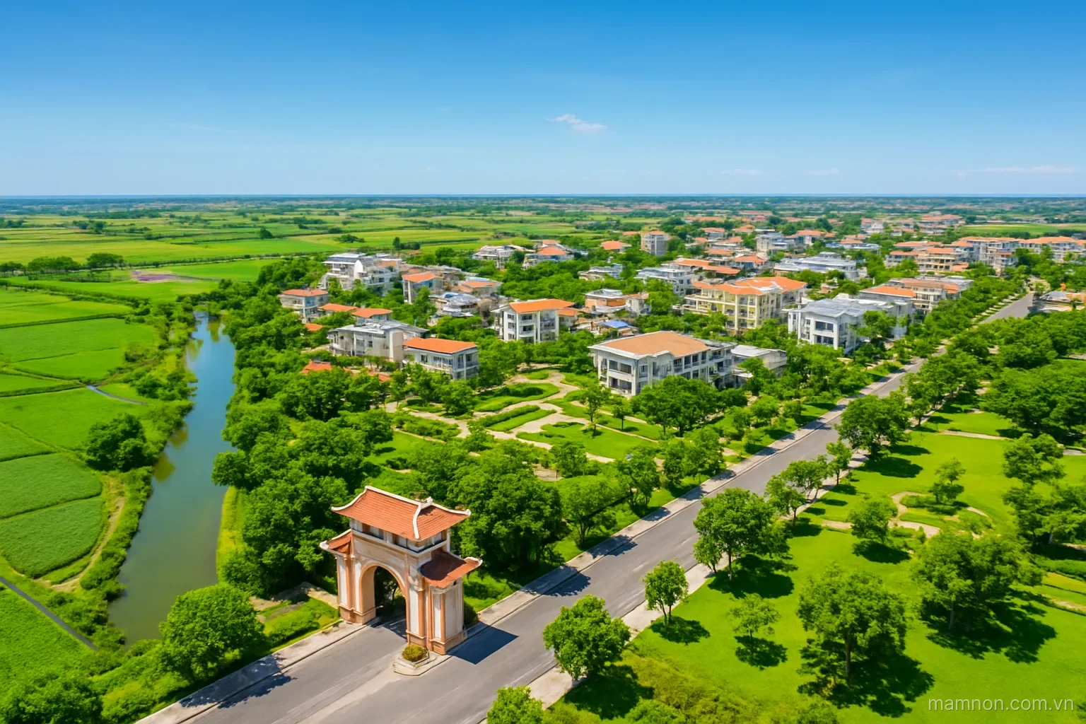 Trẻ mầm non tại Huyện Thanh Trì