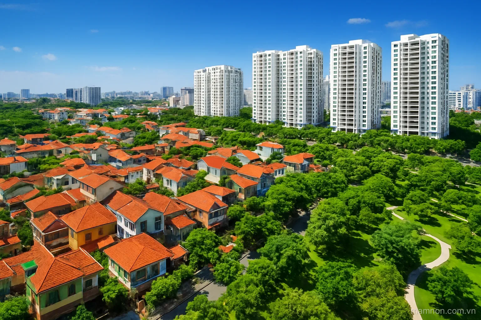 Trẻ mầm non tại Quận Hà Đông