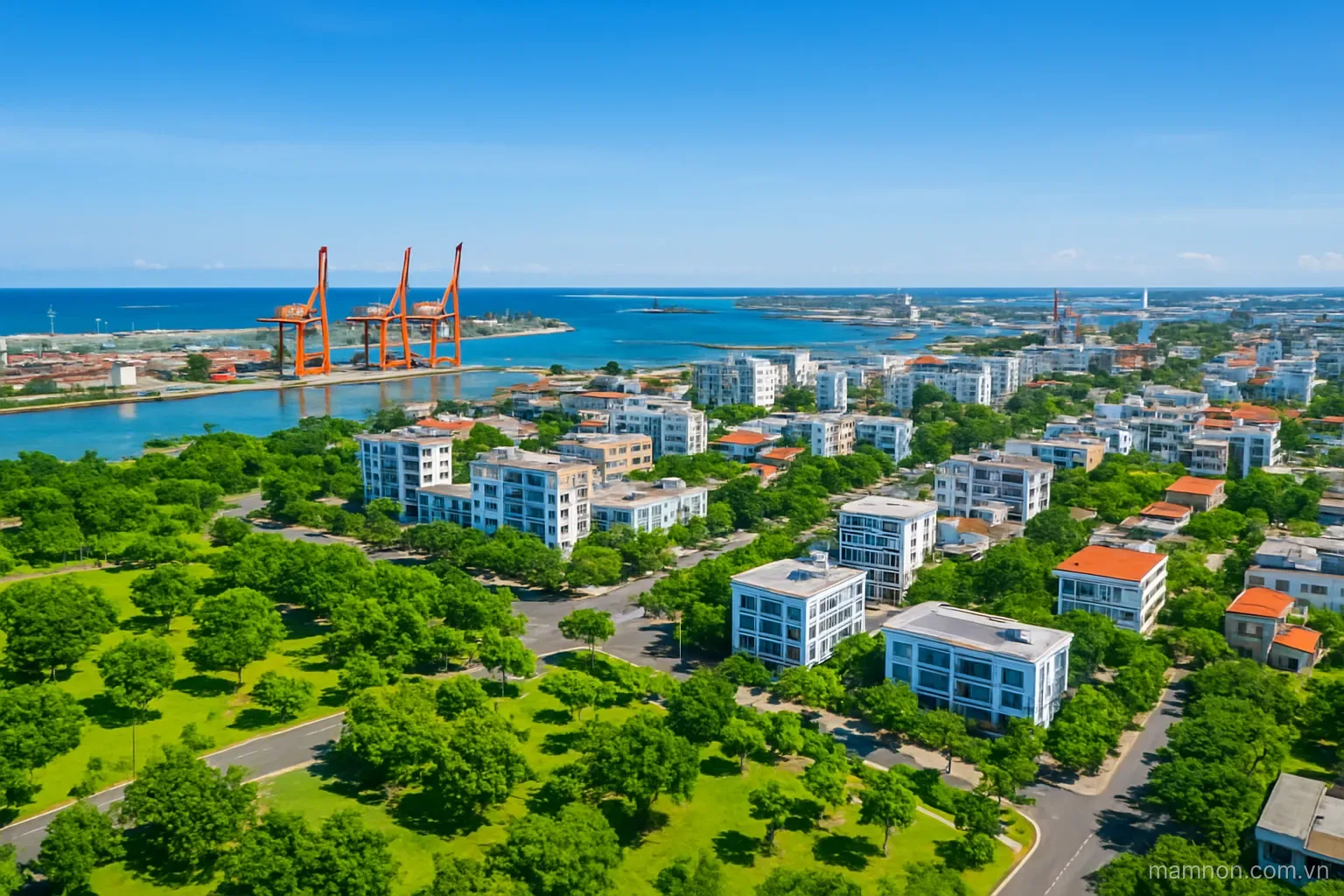 Trẻ mầm non tại Quận Hải An