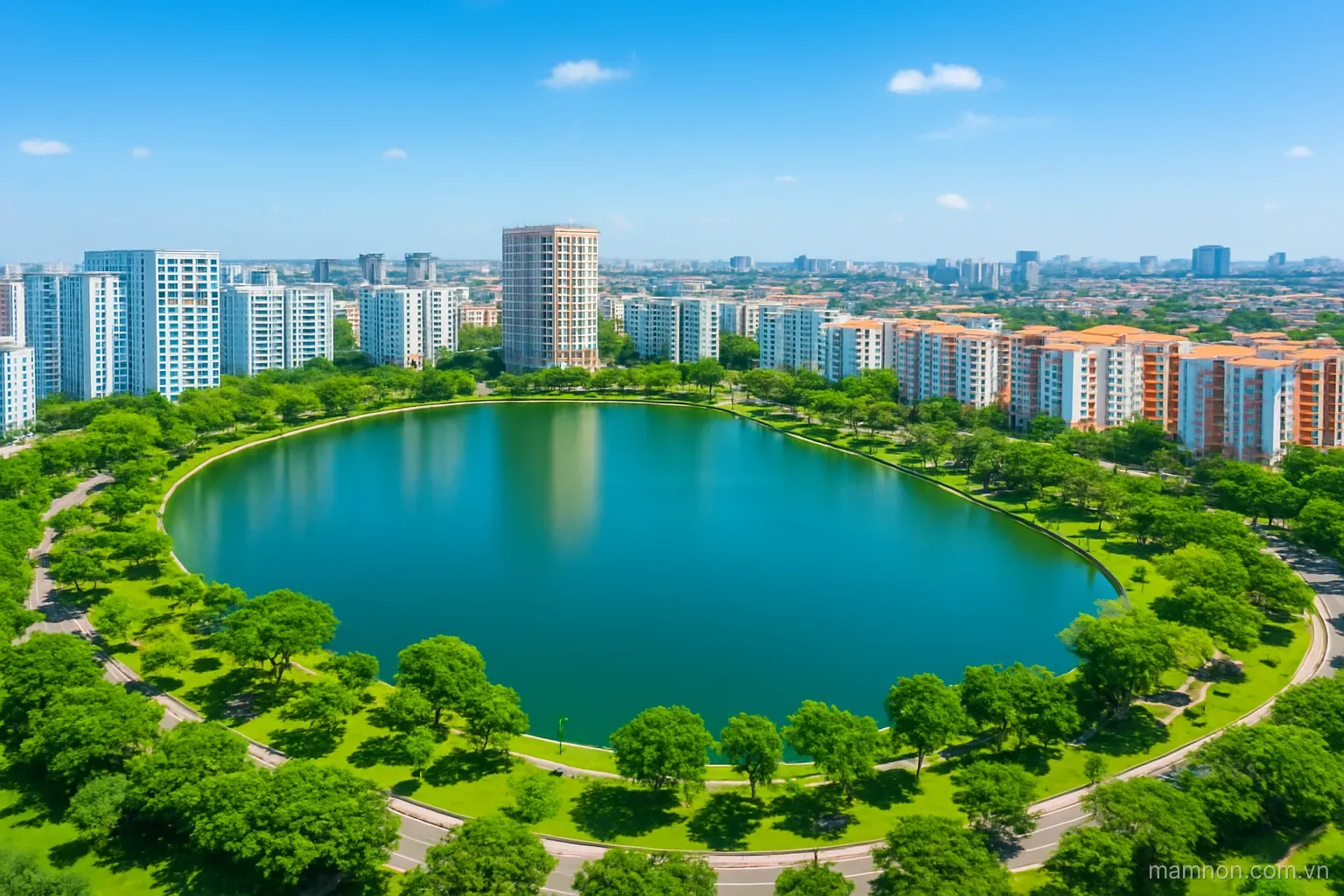 Trẻ mầm non tại Quận Hoàng Mai