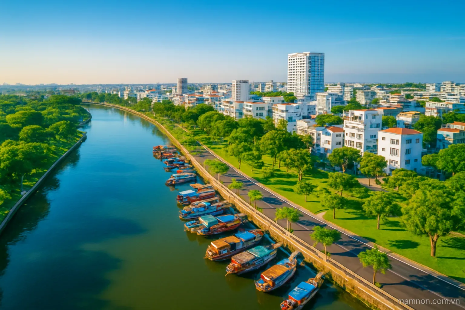 Trẻ mầm non tại Quận Ninh Kiều
