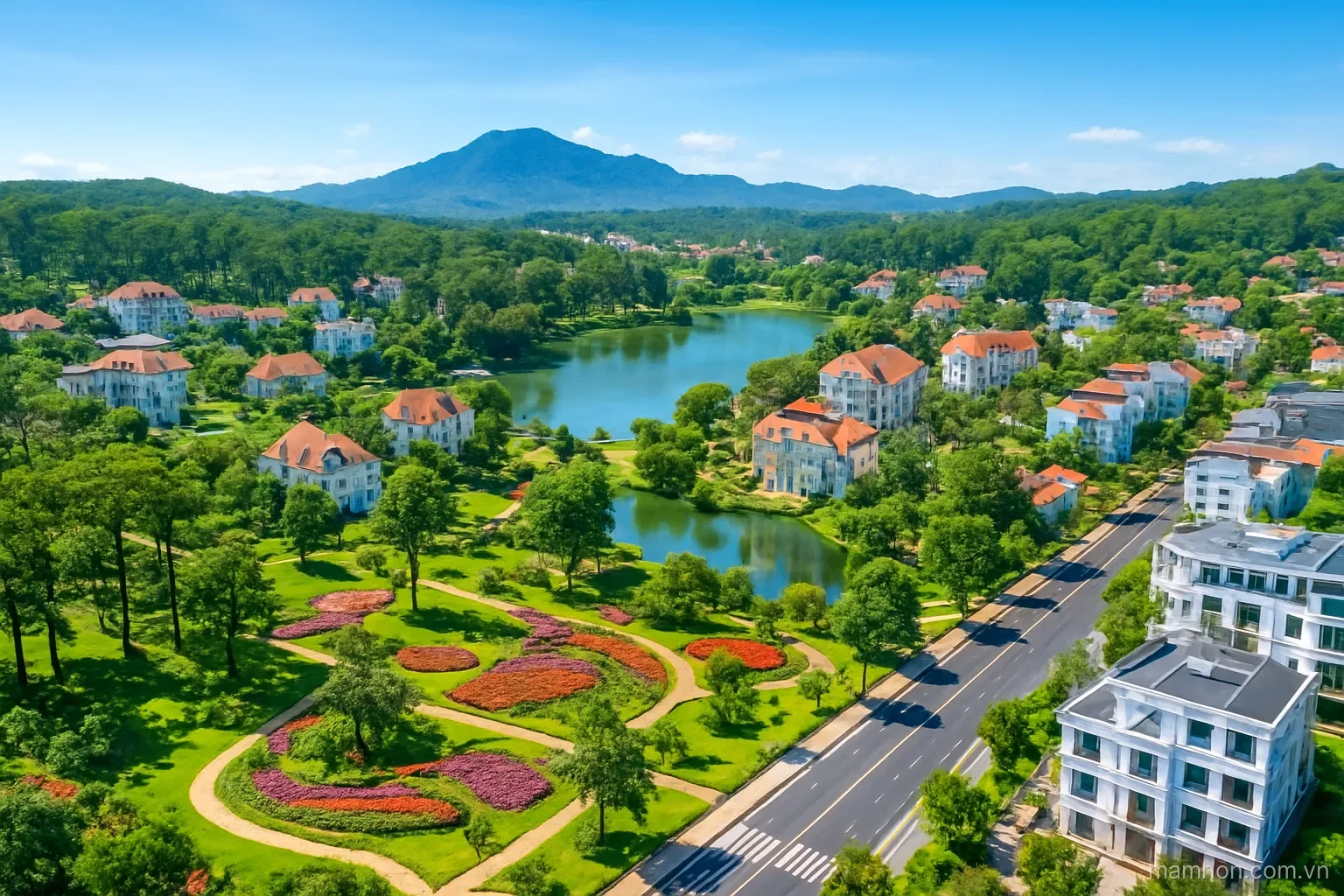 Trẻ mầm non tại Thành phố Đà Lạt