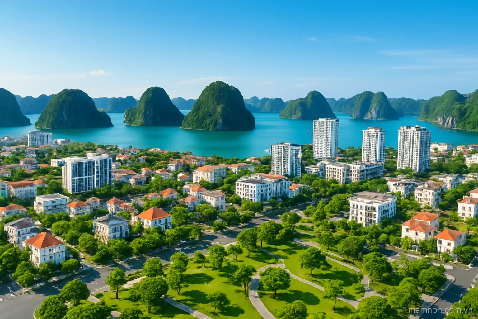 Trẻ mầm non tại Thành phố Hạ Long