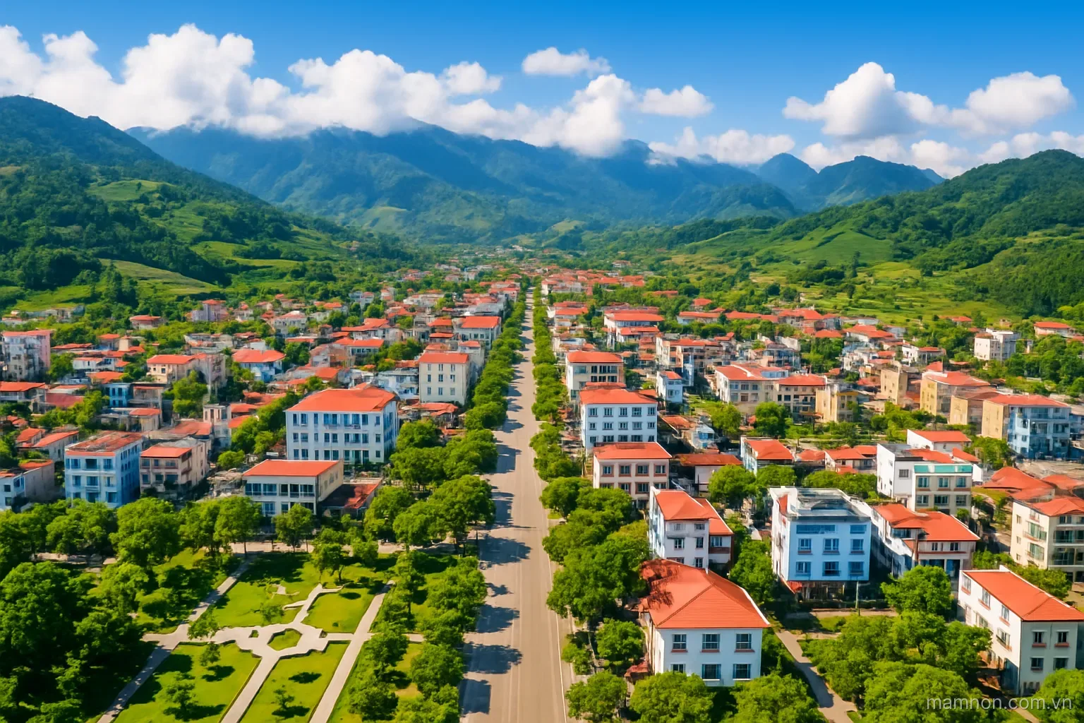 Trẻ mầm non tại Thành phố Lào Cai