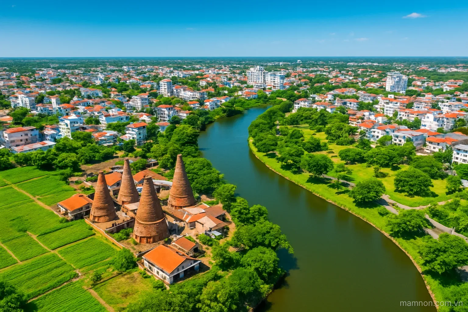 Trẻ mầm non tại Thành phố Tân Uyên