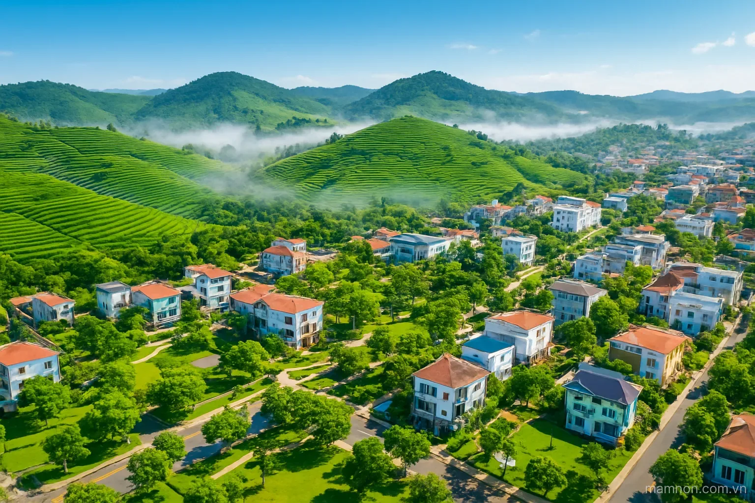 Trẻ mầm non tại Thành phố Thái Nguyên