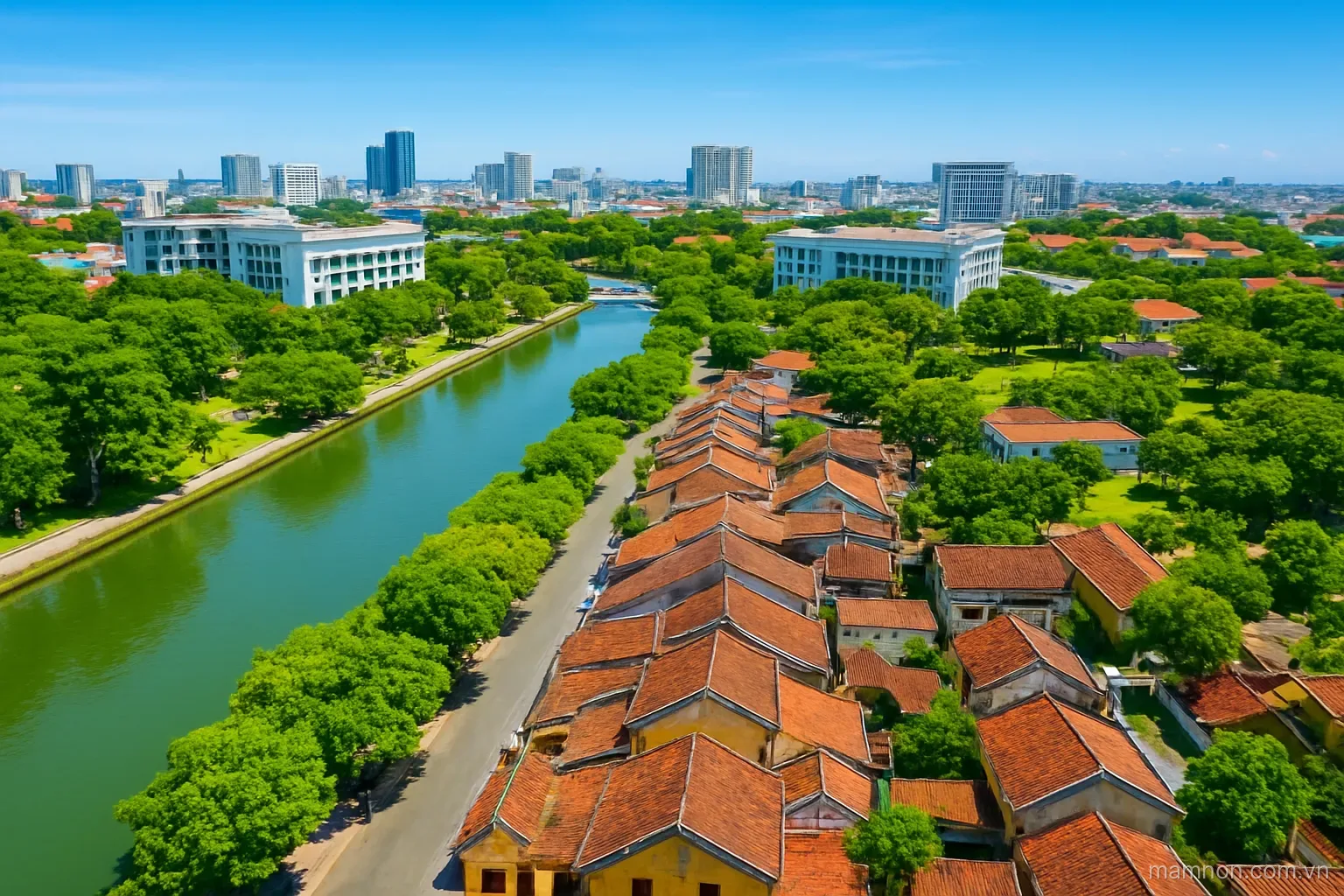 Trẻ mầm non tại Thành phố Thủ Dầu Một