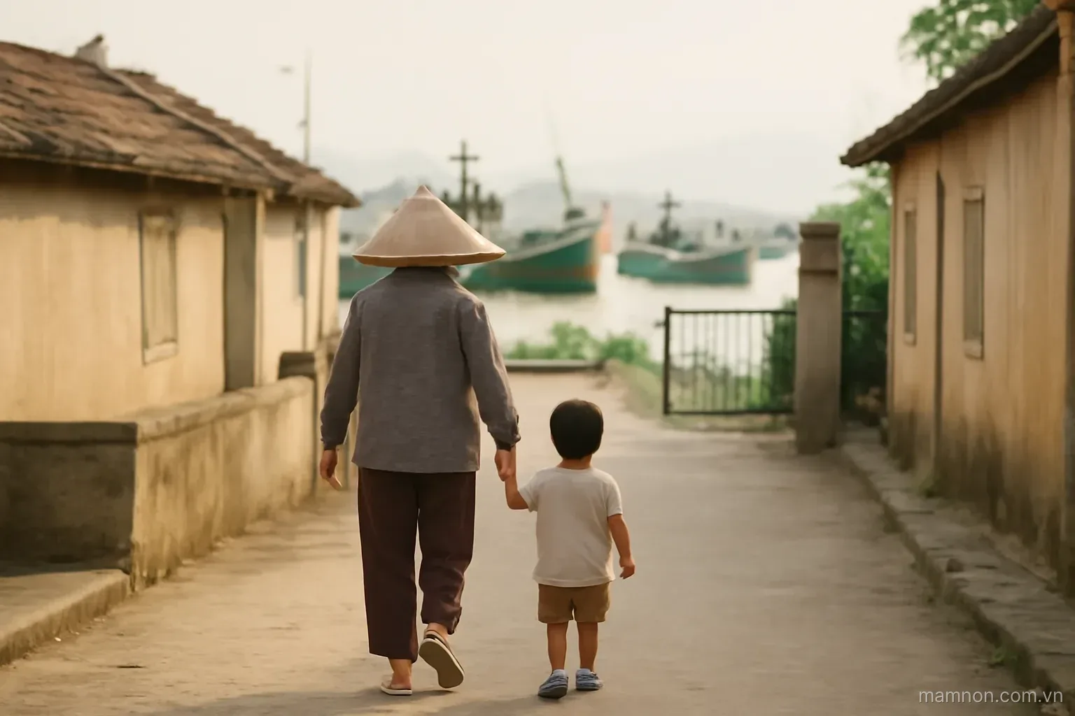 Vùng biển và đảo: gửi con khi bố đi biển dài ngày, mẹ làm hải sản