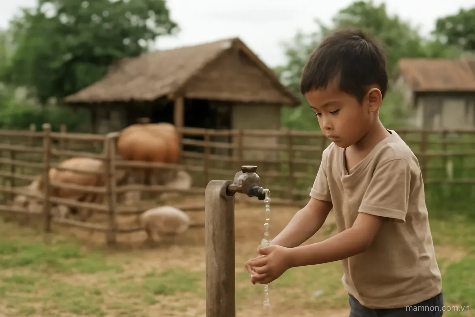 Nhà nuôi gia súc gia cầm cạnh nhà: giữ con khoẻ và an toàn