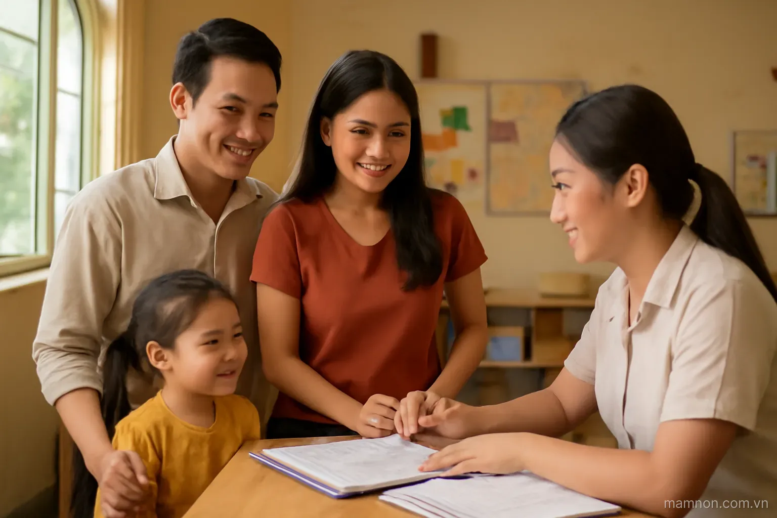 Nhập học mầm non giữa năm học: những điều phụ huynh cần lưu ý