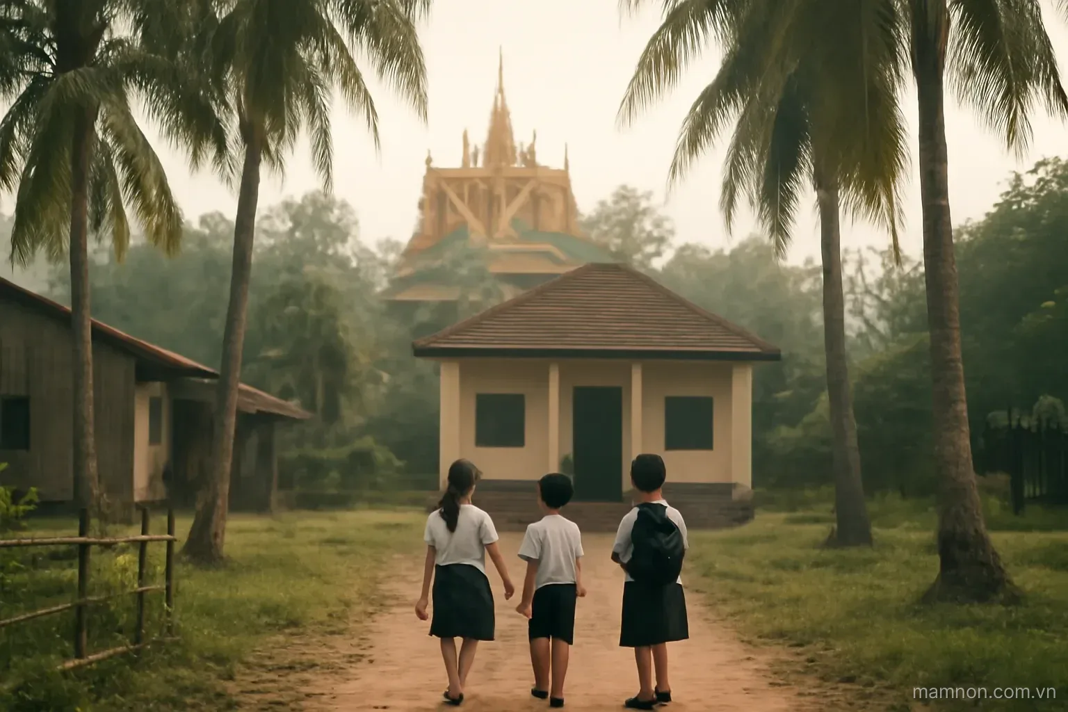 Phum sóc Khmer Nam Bộ: giữ tiếng mẹ đẻ, học tiếng Việt, đi học đều