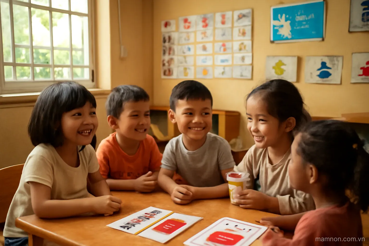 Tạo môi trường tiếng Anh tự nhiên cho trẻ mầm non tại nhà và trường