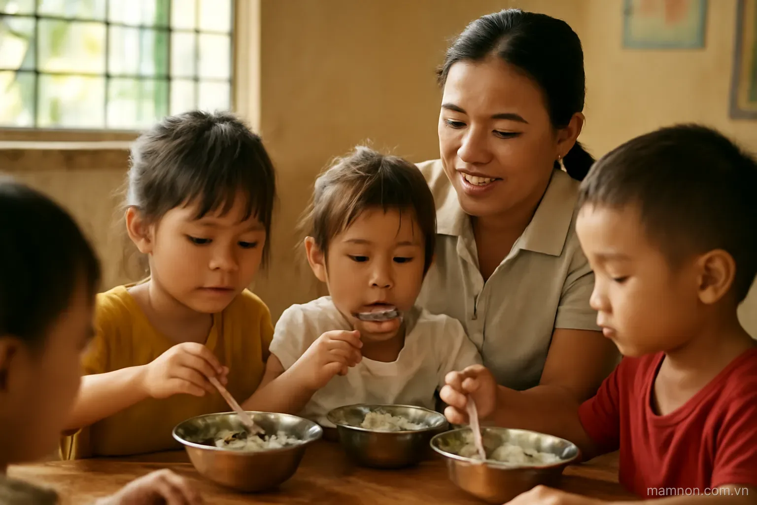 Trẻ mầm non hay ốm vặt khi mới đi học: nguyên nhân và cách tăng đề kháng