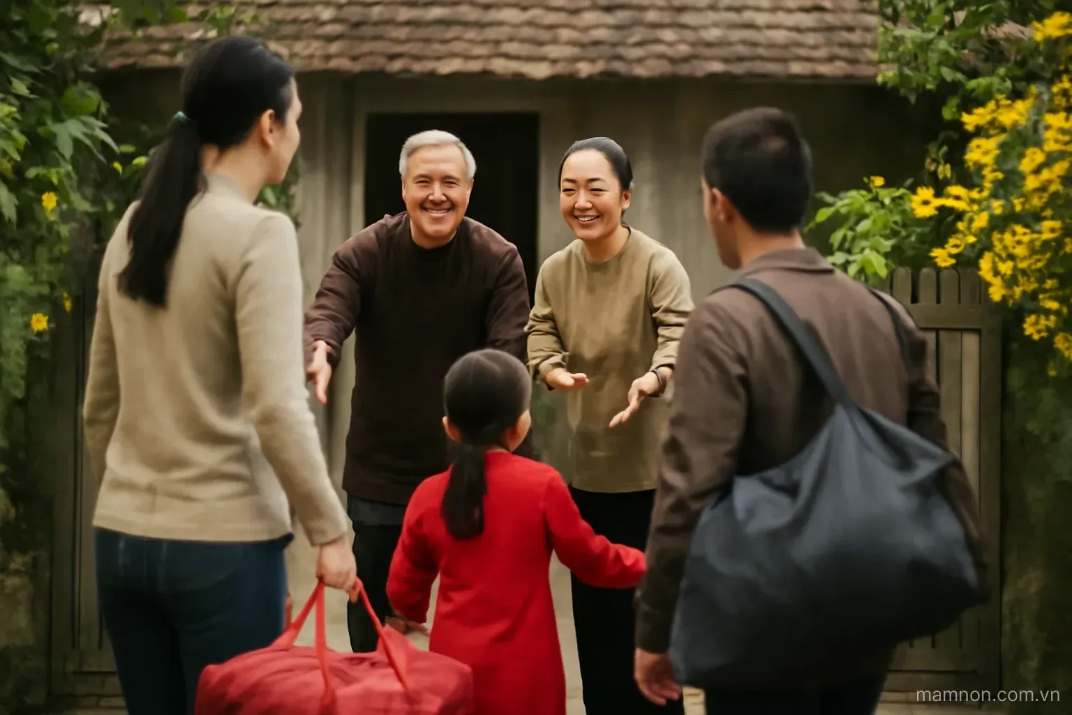 Về quê ăn Tết dài ngày: giữ nếp cho con và đưa con trở lại lớp