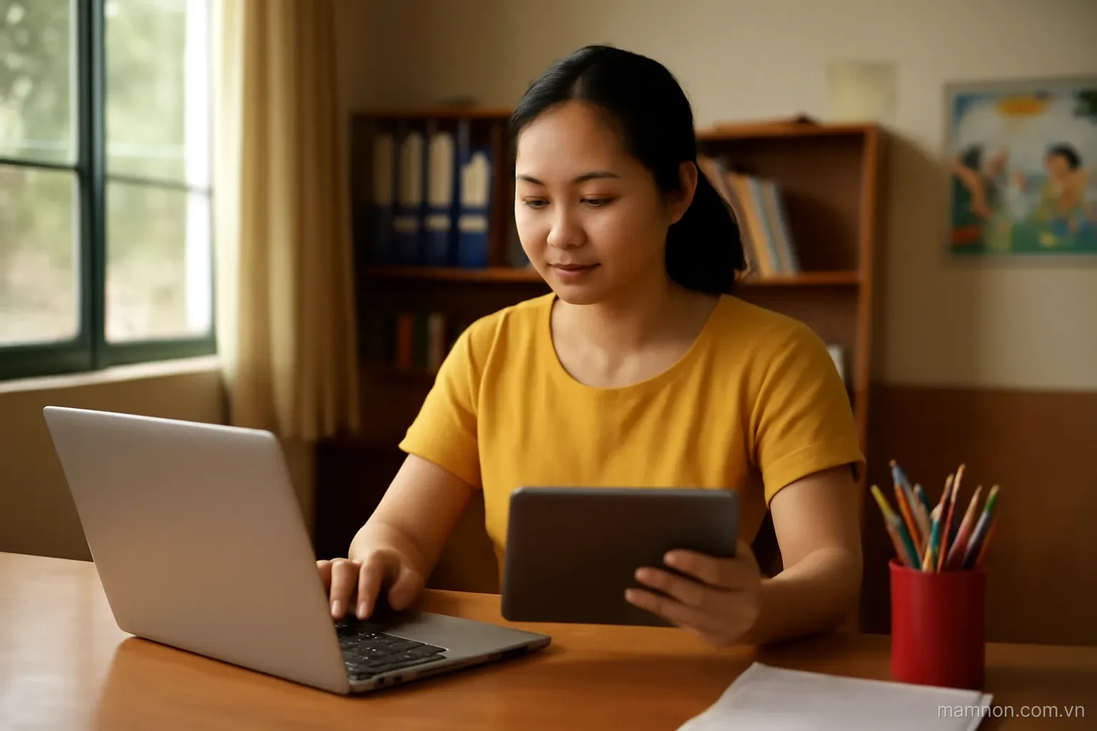 Xu hướng công nghệ trong giáo dục mầm non: cơ hội và góc nhìn cân bằng