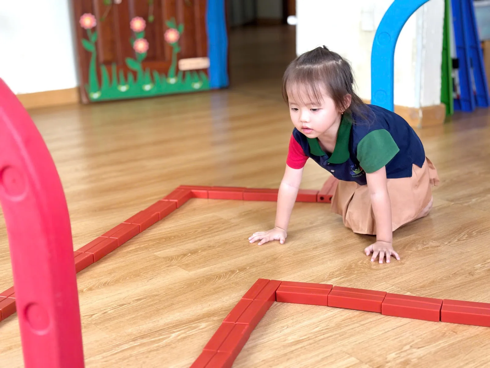 🐾🌈 VẬN ĐỘNG: BÒ THEO ĐƯỜNG DÍCH DẮC