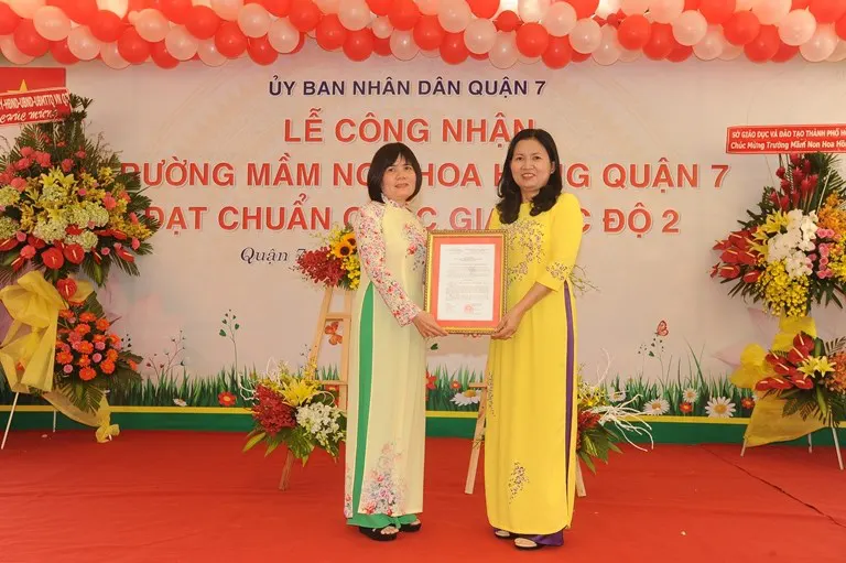 Trường mầm non Hoa Hồng