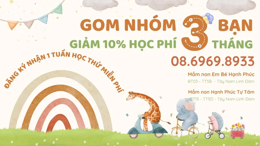 Trường Mầm Non Em Bé Hạnh Phúc (HAPPY STEAMY KIDS)