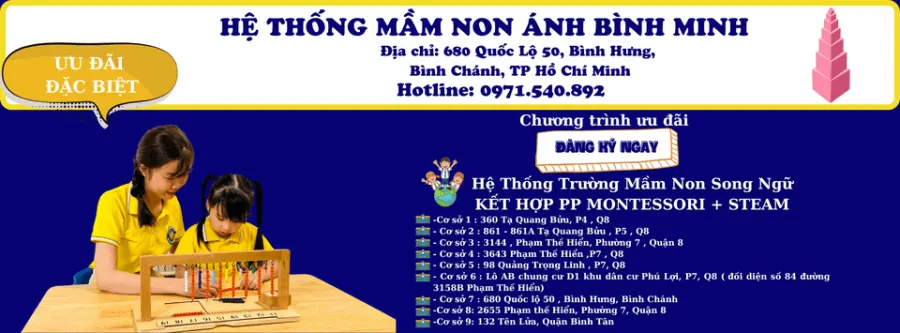 Trường mầm non Ánh Bình Minh