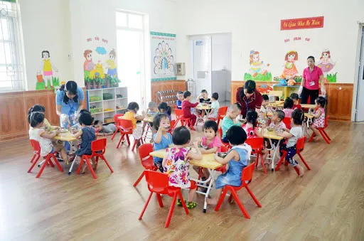 Mầm Non Vườn Hồng - Xã Tân Phú Trung