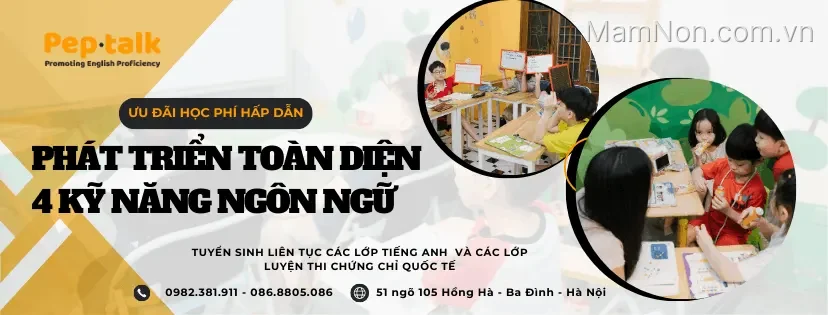 Trung tâm Anh ngữ Peptalk - Phúc Xá