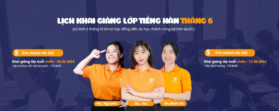 Du học và Đào tạo Hàn Ngữ Sunny