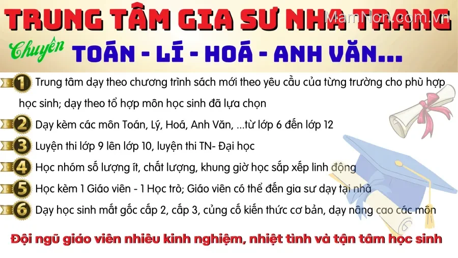 Trung tâm Gia Sư dạy kèm