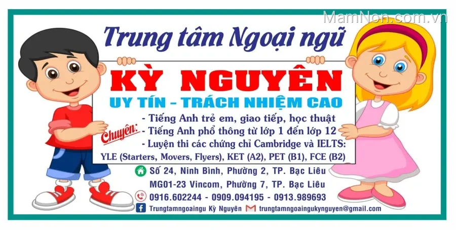 Trung tâm Ngoại Ngữ Kỳ Nguyên