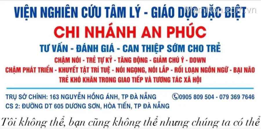 Trung Tâm Giáo Dục Đặc Biệt An Phúc