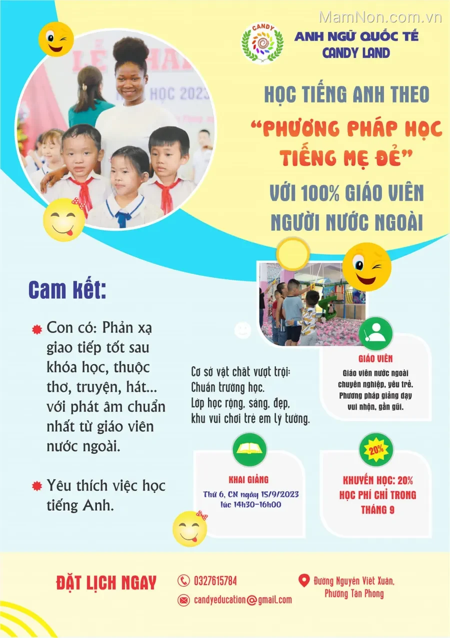 Trung tâm Anh ngữ quốc tế Candy Land