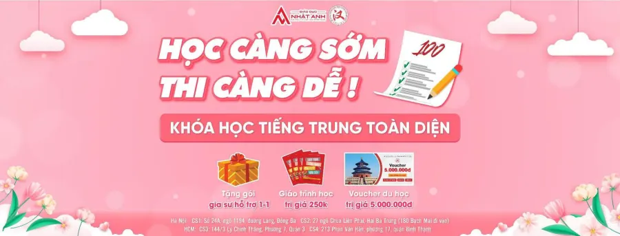 Trung tâm học tiếng Trung mỗi ngày