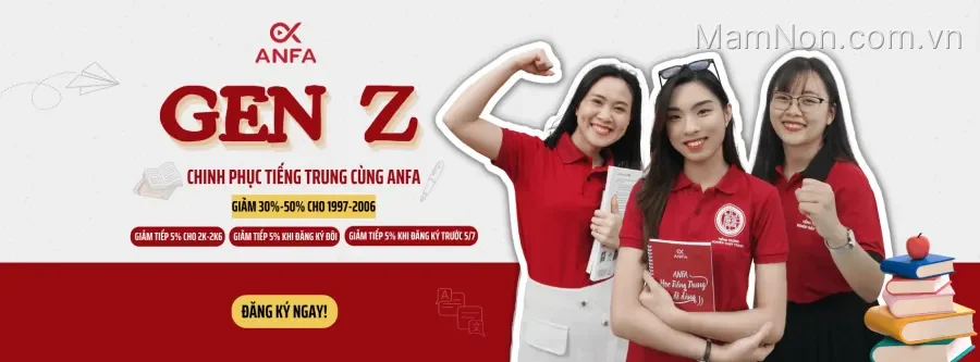 Hệ thống Tiếng Trung ANFA - Trung Hoà