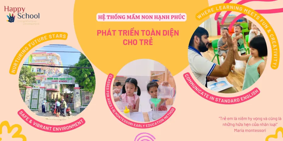 Trường Mầm Non Happy School Montessori