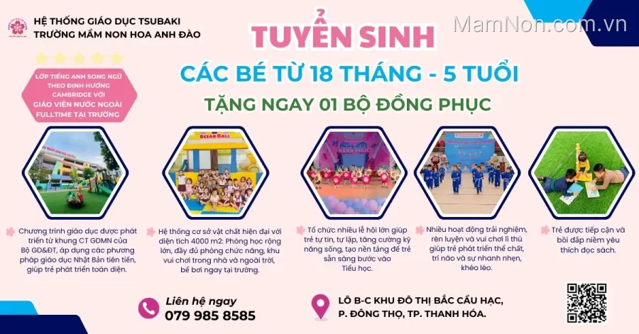 Trường Mầm Non Hoa Anh Đào