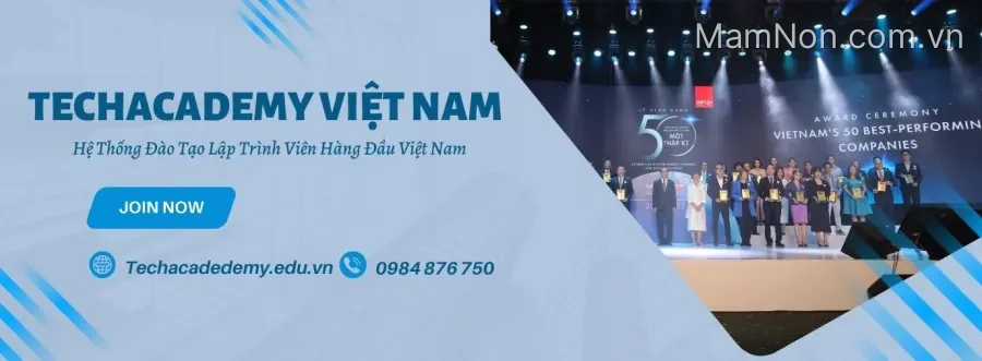 Hệ thống đào tạo lập trình Techcademy