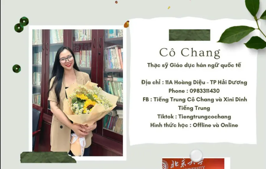 Tiếng Trung Cô Chang